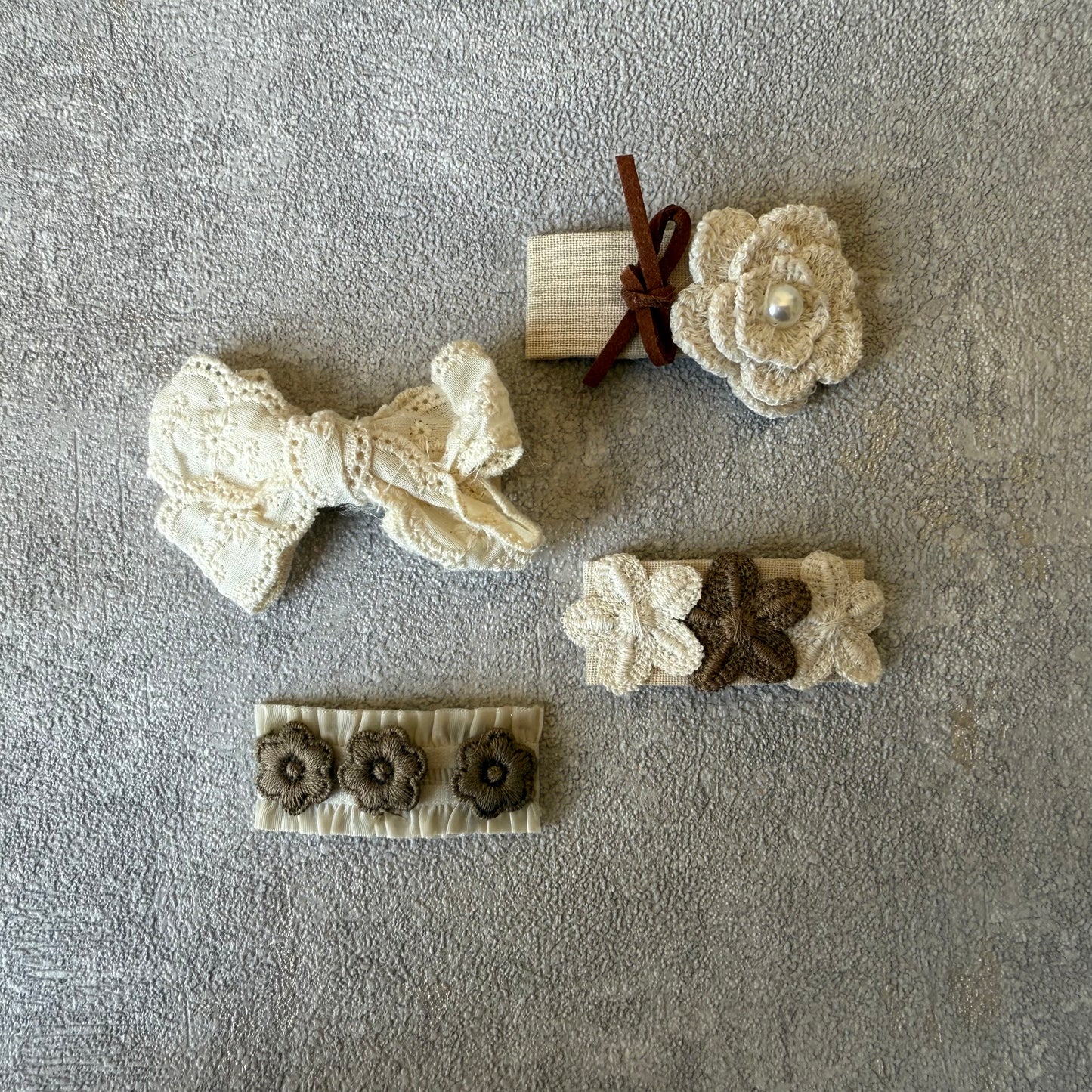 Kanten haarspeldjes stijl 6