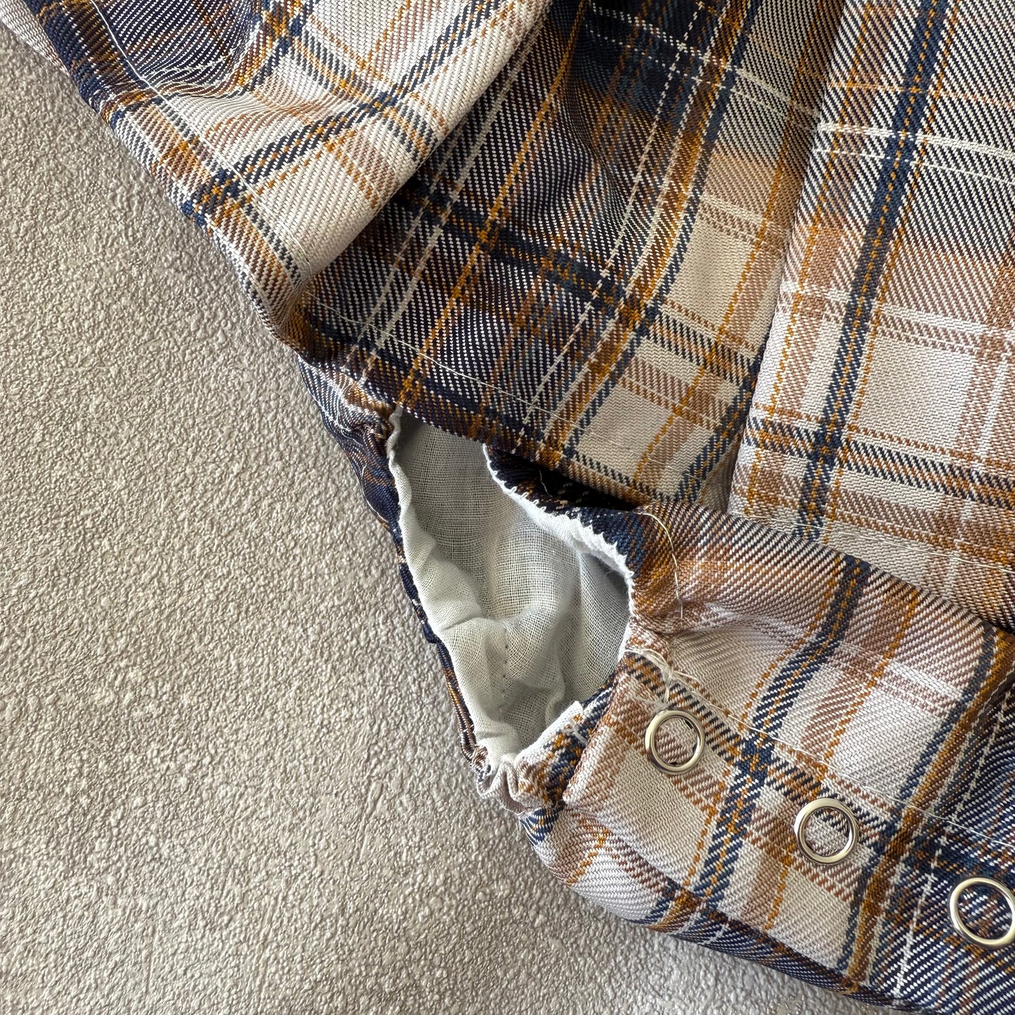 Plaid rokje met halters