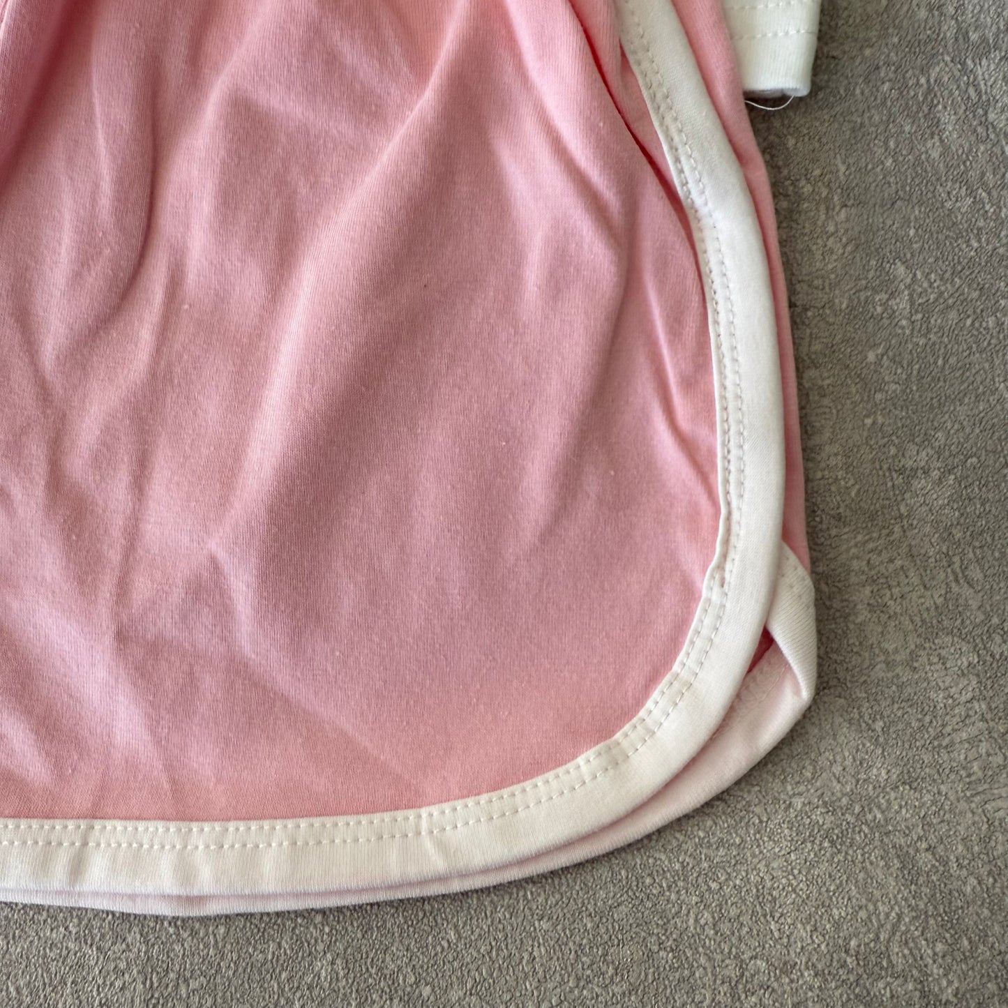 Casual setje met perzik