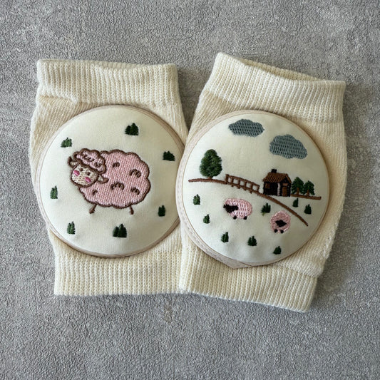 Kniebeschermers schaap