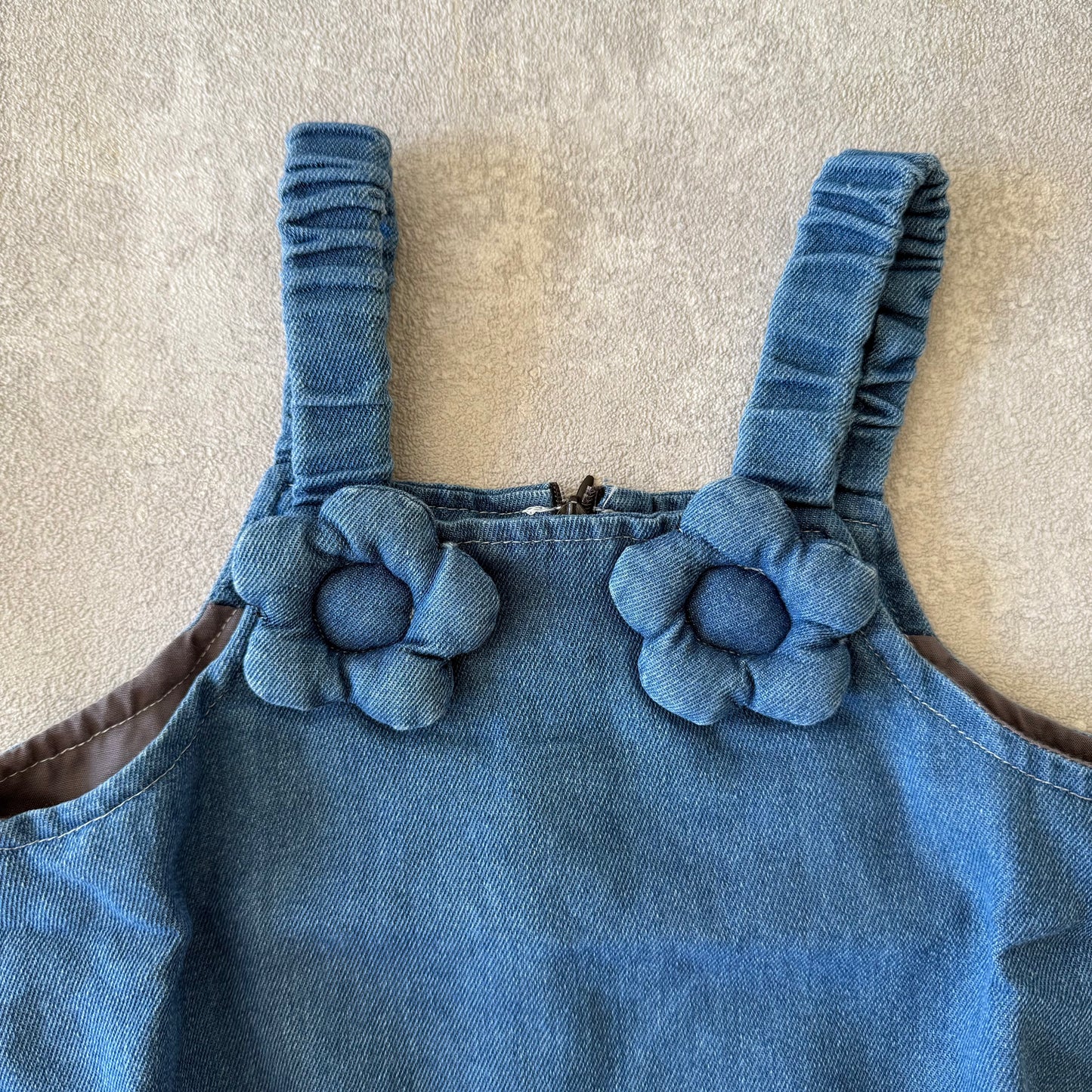 Spijker jurk met bloemen